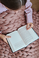 Úžitkový textil - Maxi deka Blush - 17009183_