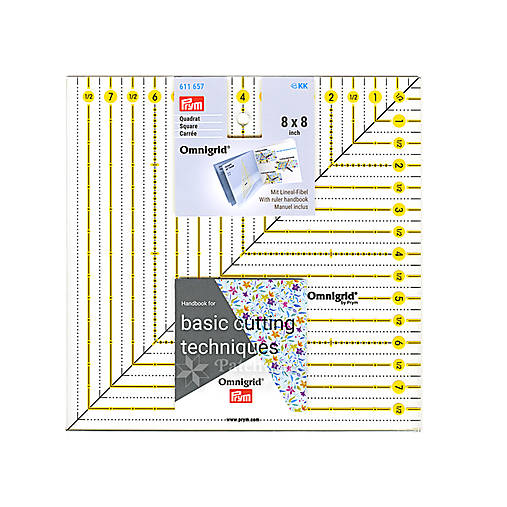 Pravítko na patchwork Omnigrid 8 x 8 palcov (611 657)