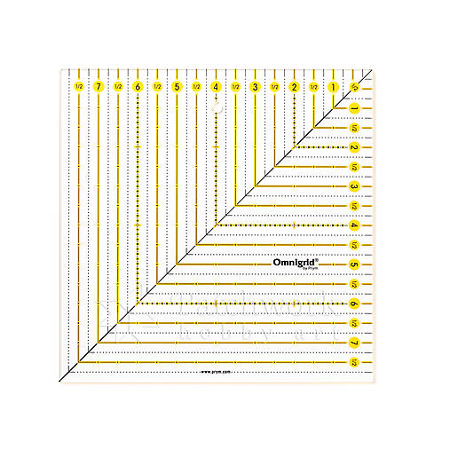 Pravítko na patchwork Omnigrid 8 x 8 palcov (611 657)