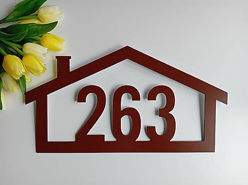Tabuľky - Číslo na dom: Bungalov - 17012543_