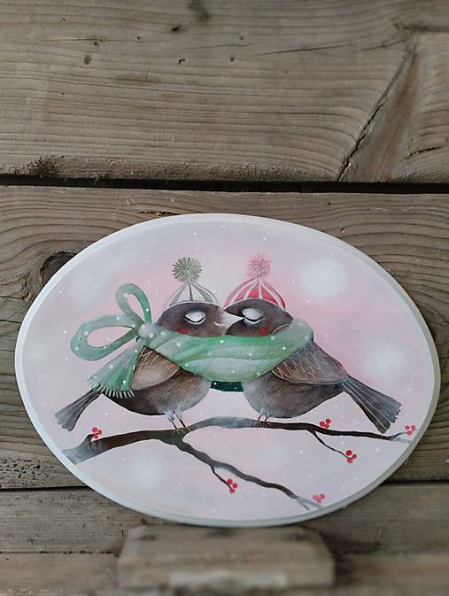 Obrazy - Požičaj mi šálik. - 17012991_