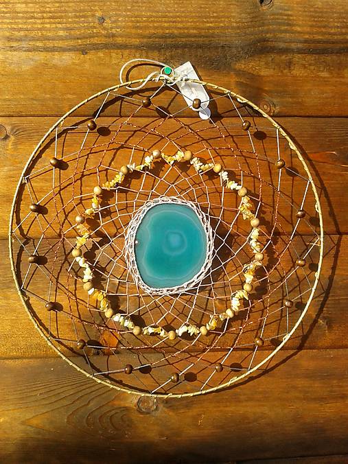 Obrazy - svietiaca Mandala rozptýlenia energie uvoľnením napätia (35cm) - 17013912_