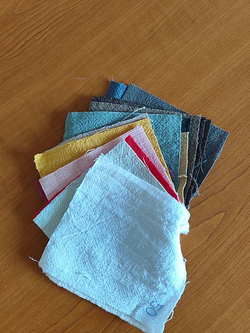 Textil - Vzorkovník ľanu - 17014838_