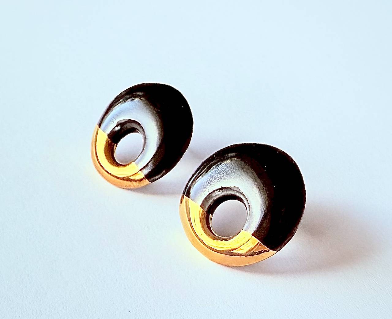 Porcelánové náušnice