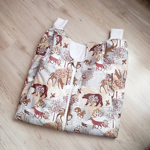 Detský textil - vak na spanie 2,5 tog  s nôžkami - 17018430_