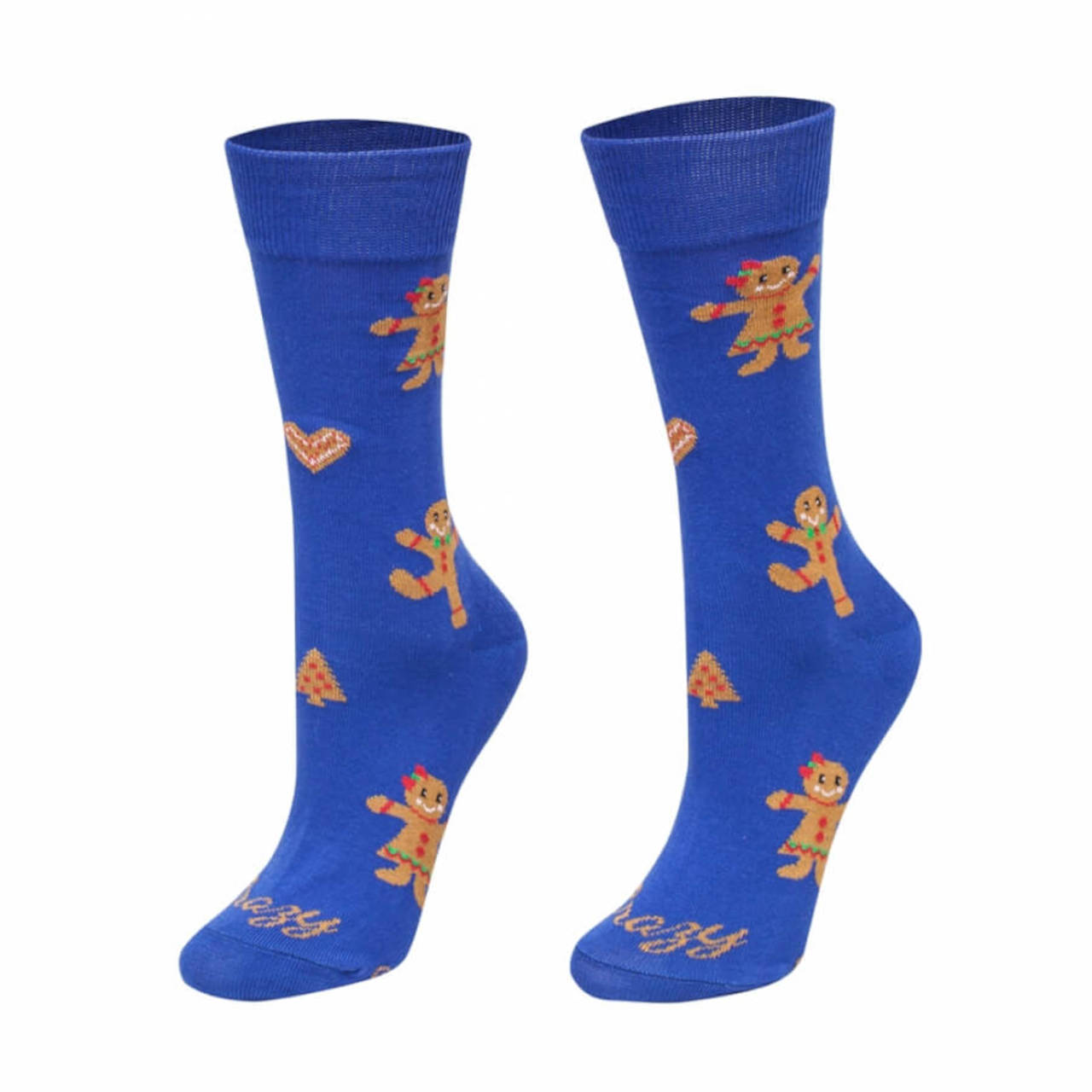 Ponožky CrazyStep Perníčky modré