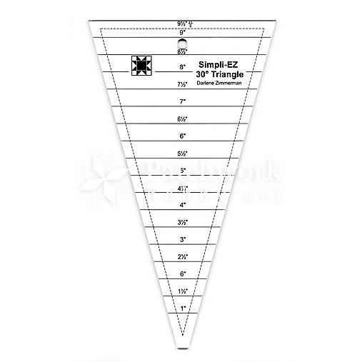 Pravítko trojuholník 30 stupňov EZ-03