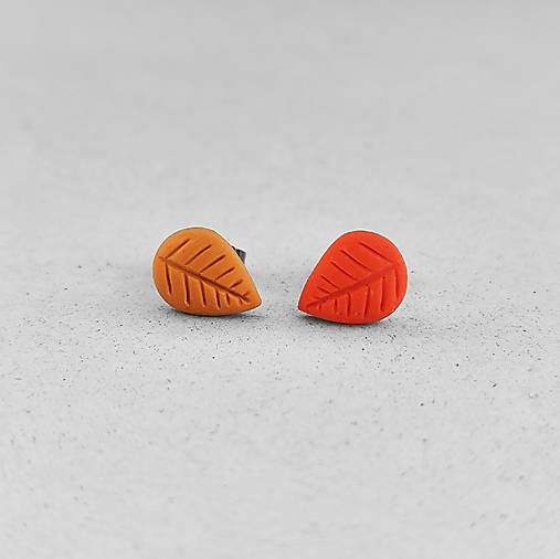 Náušnice - Little hygge things (Jesenné lístky) - 17023829_