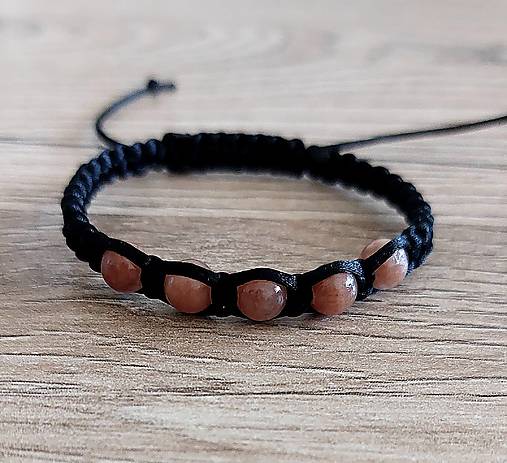 Náramky - Náramok z minerálov detský (Jadeit) - 17028187_