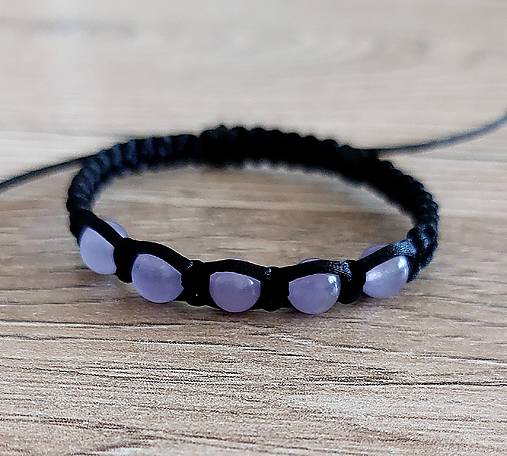 Náramky - Náramok z minerálov detský (Jadeit) - 17028192_