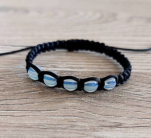 Náramky - Náramok z minerálov detský (Opalit) - 17028194_