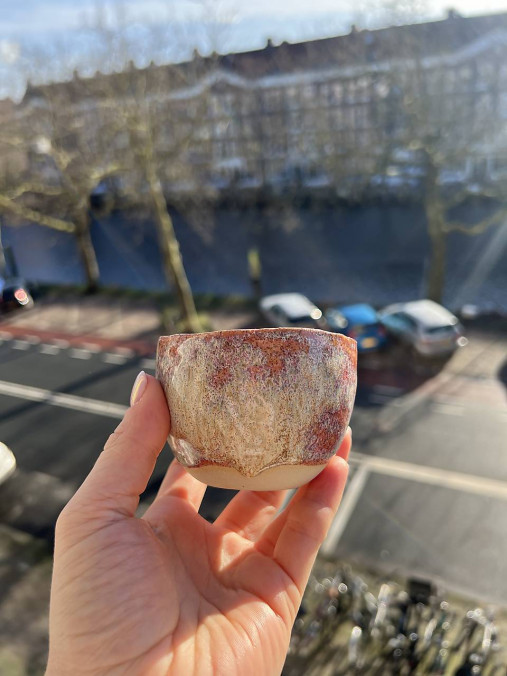 Nádoby - Rucne robene salky na kavu - 17029253_