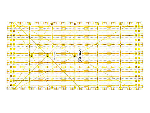 Pravítko na patchwork Omnigrid 15 x 30 cm (611 307)