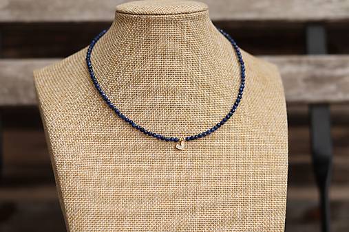 Náhrdelník choker lapis lazuli