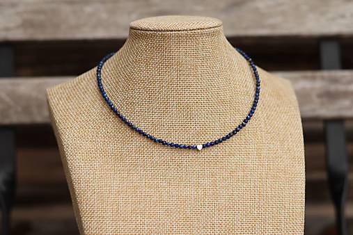 Náhrdelník choker lapis lazuli