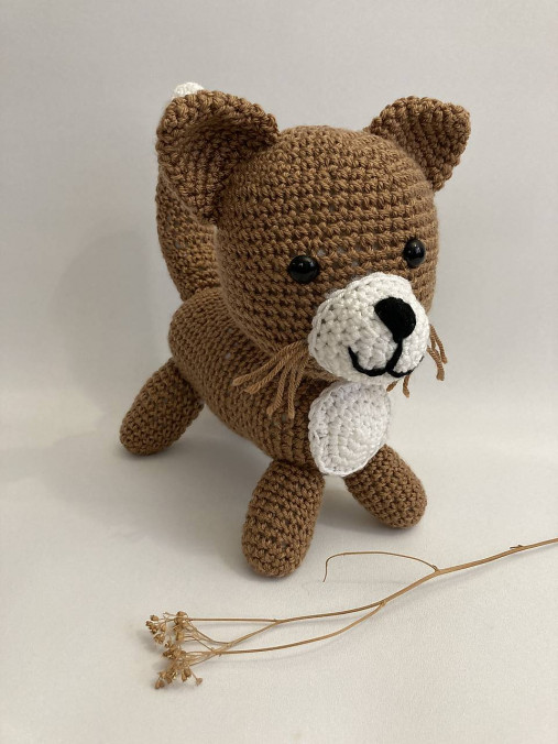 Hračky -  Hačkovaná Hračka MAČKA/Mica - 17034167_