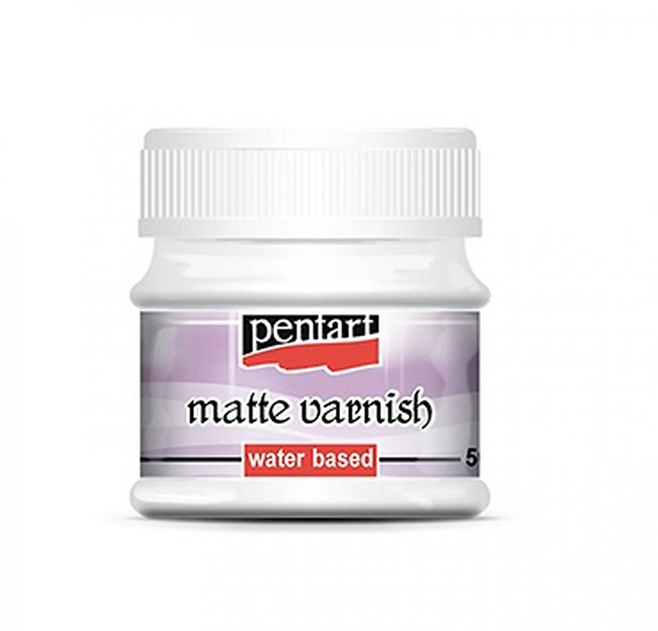 Matný lak, vodou riediteľný, Pentart (50 ml)