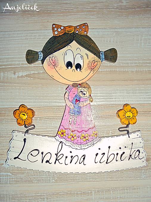 Tabuľky - Menovka - dievča - 17038138_