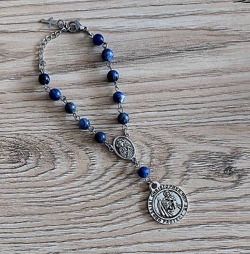 Kľúčenky - Talizman/ruženec Sv. Krištof (Sodalit) - 17035416_