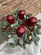 Dekorácie - Adventný veniec  - 17041053_
