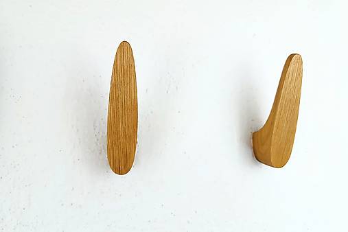 Nástenný vešiak NORDIC drevo dub