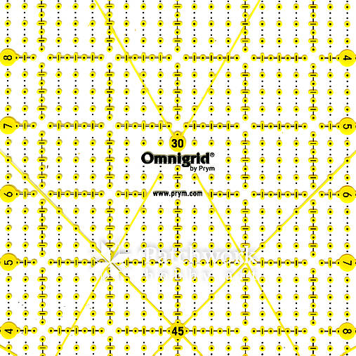 Pravítko na patchwork Omnigrid 6 x 12 palcov (611 643)