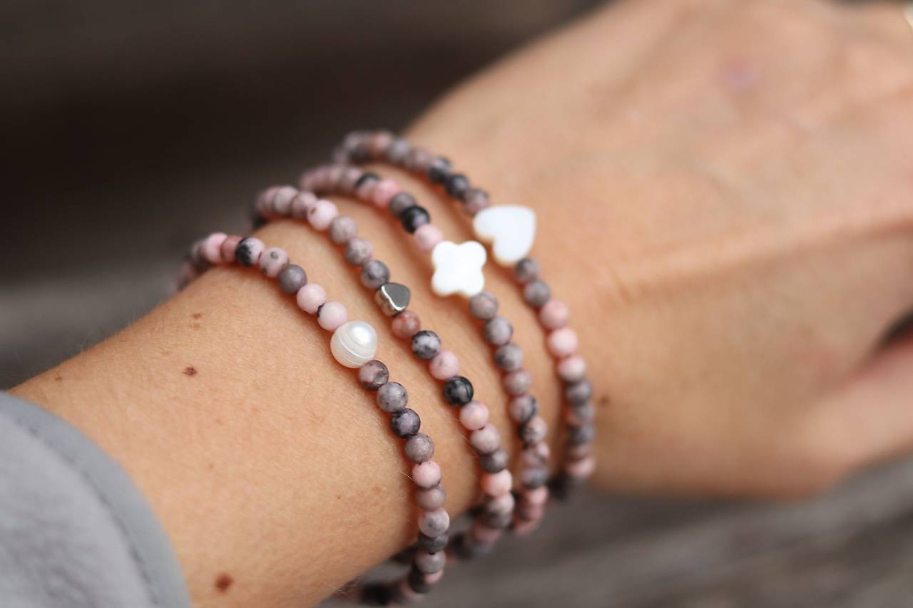 Náramok z minerálu jaspis