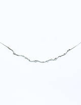 Náhrdelníky - Strieborný choker Naiad ~ Ag 925/1000 - 17043735_