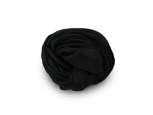 Šály a nákrčníky - "black"  hodvábny šál - 17043905_
