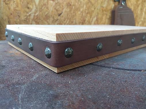 Príbory, varešky, pomôcky - Charcuterie Beech&Leather - 17045535_