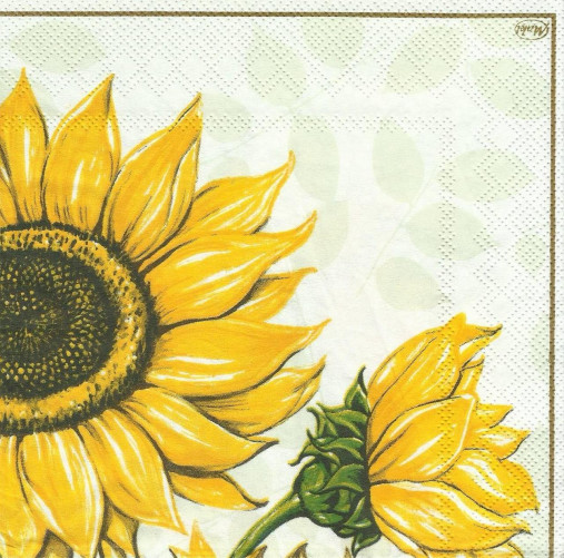 Papier - Servítka slnečnice - 17048835_