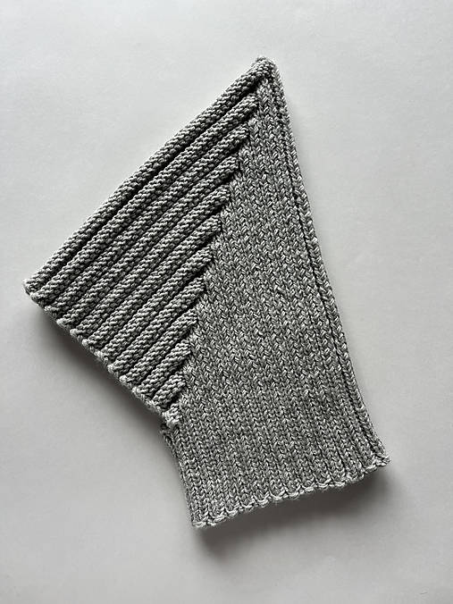 Detské čiapky - PIXIE detská merino kukla (svetlo sivá (1-3 roky)) - 17053630_