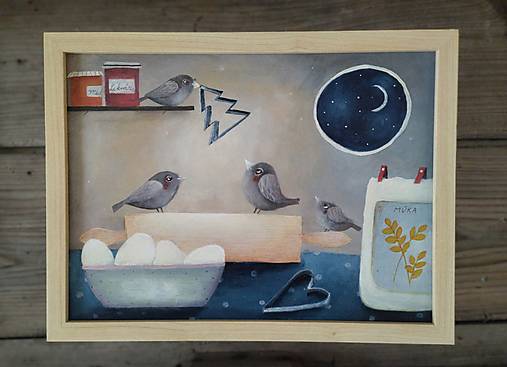 Obrazy - Ešte stromček a je to... - 17055815_