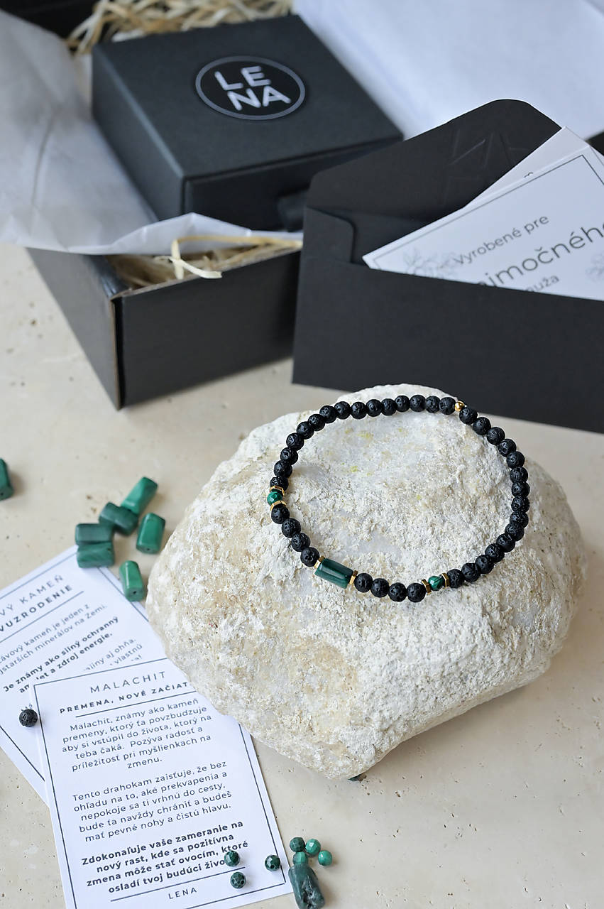 PÁNSKY náramok Povzbudenie a sila  (18cm)