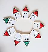 Dekorácie - Drevené domčeky - 17057102_