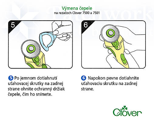 Rotačný rezač 45 mm Clover (7500)