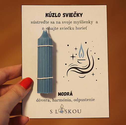 Sviečky - Kúzelná sviečka pre osobné rituály Harmónia, dôvera, odpustenie - 17054212_