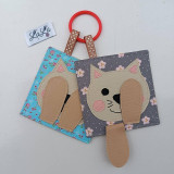 Hračky - Mačička KUK! - quiet book kartička - 17058875_