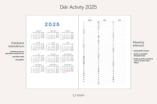 Diár Activity 2025