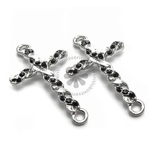 Komponenty - (4353) Krížik, 33 x 19 mm - 1 ks - 17065998_