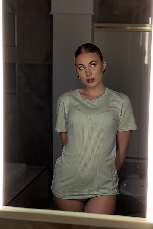 Topy, tričká, tielka - Tričko z organickej bavlny UNISEX okrúhly výstrih MATCHA - 17061939_