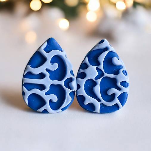 Náušnice - Náušnice Folk & Elegant  (Napichovačky (chir. oceľ)) - 17063802_