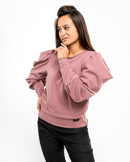 Topy, tričká, tielka - Dámsky ORGANIC top Mina - 17064176_
