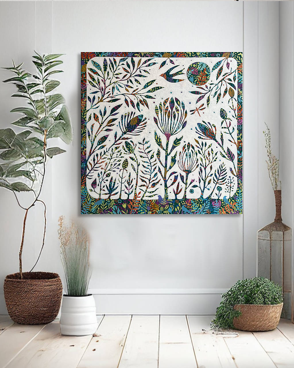 Poézia lúky II 70x70