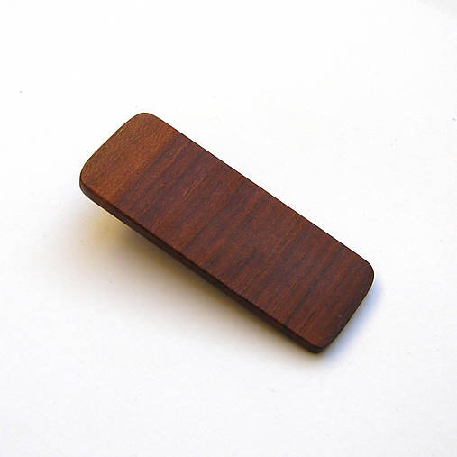 Ozdoby do vlasov - Drevená pinetka do vlasov - slivková - 17063443_