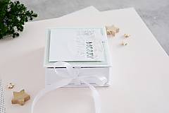 Úložné priestory & Organizácia - Vianočná krabička na fotky 10x10 cm - 17067111_