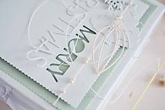 Úložné priestory & Organizácia - Vianočná krabička na fotky 10x10 cm - 17067119_