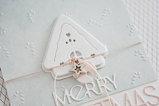 Papiernictvo - Vianočný pozdrav - zimná chalúpka - 17067071_