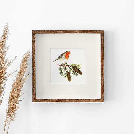 Obrazy - Obraz červienka obyčajná - Giclée Print - 17069452_