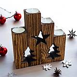 Svietidlá - Adventný svietnik - 17071591_
